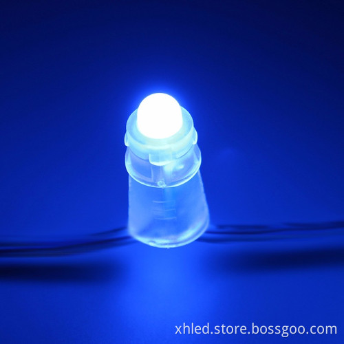 BLUE IP67 F8 DC12V 12mm High Quality Waterproof String Led Pixel Light